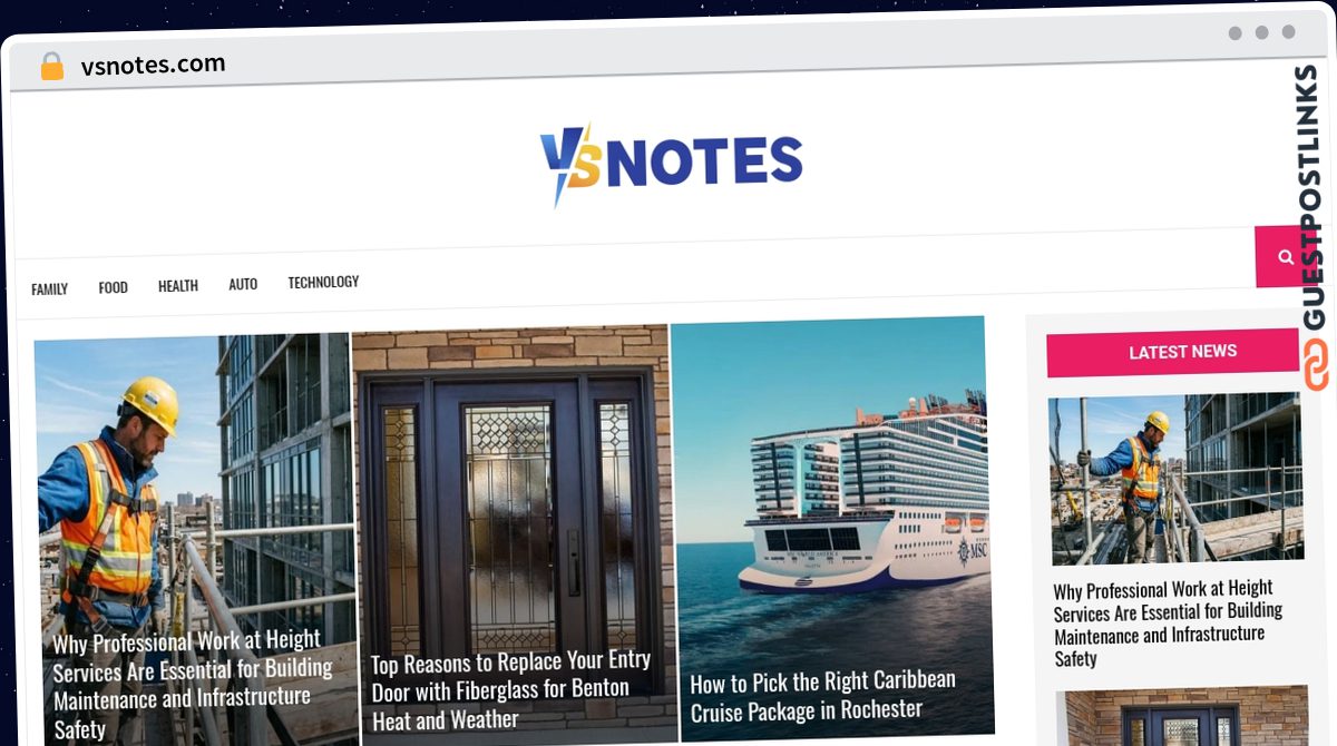 Publish Guest Post on vsnotes.com