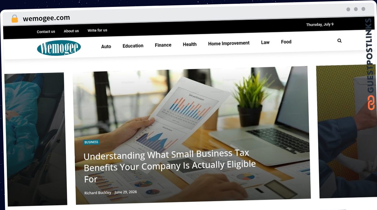 Publish Guest Post on wemogee.com