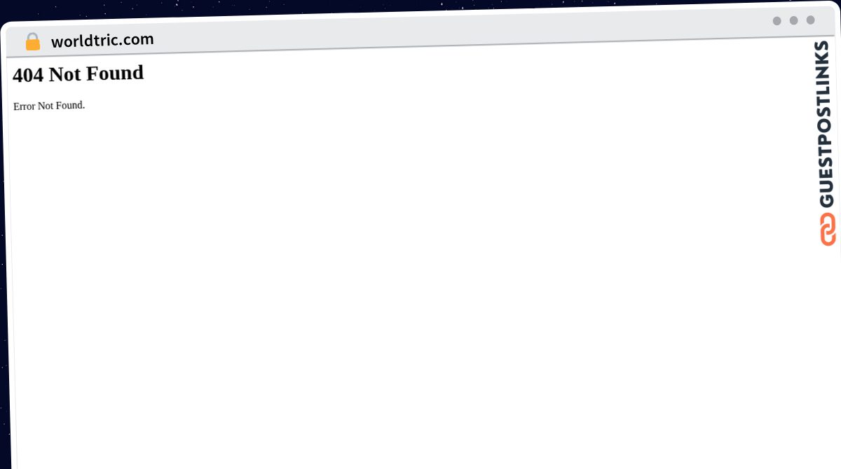 Publish Guest Post on worldtric.com