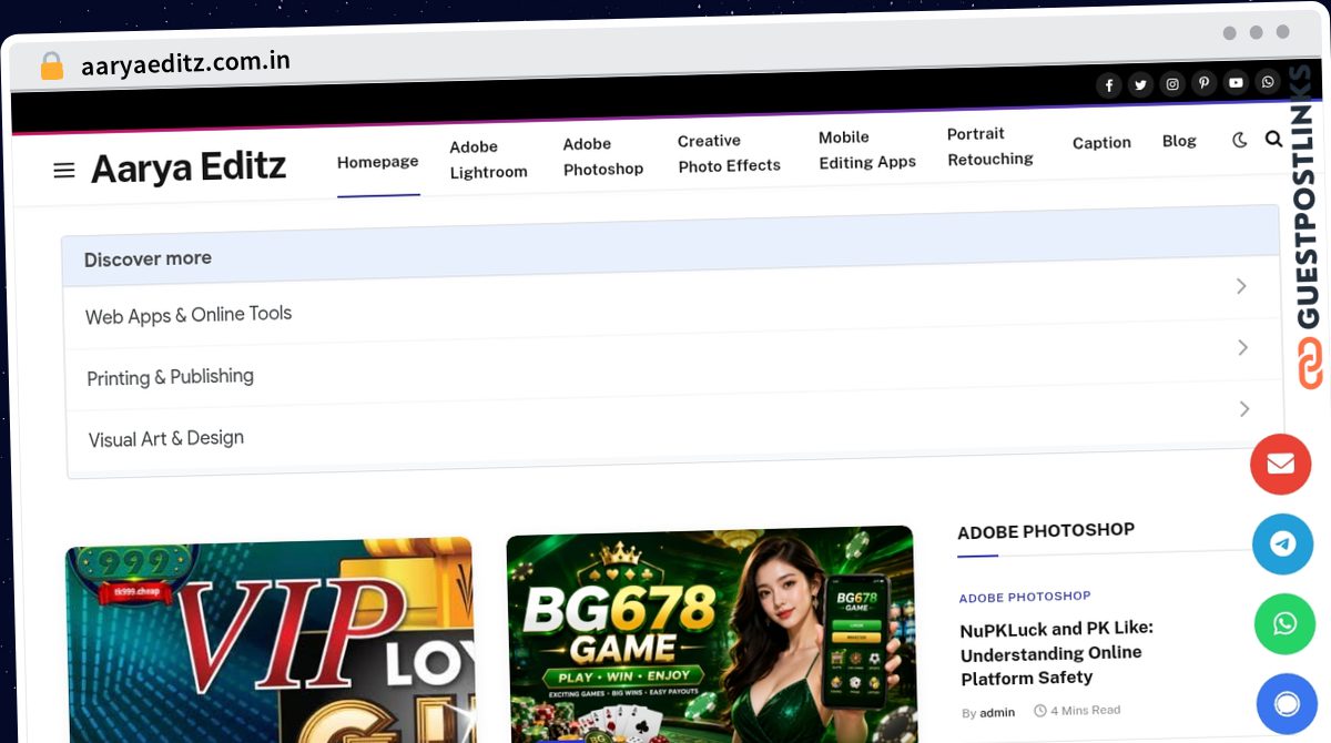 Publish Guest Post on aaryaeditz.com.in