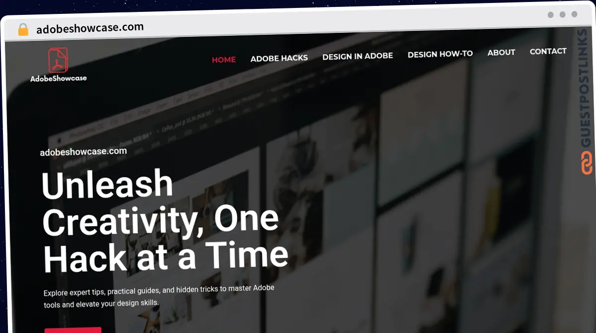 Publish Guest Post on adobeshowcase.com