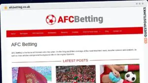 Publish Guest Post on afcbetting.co.uk