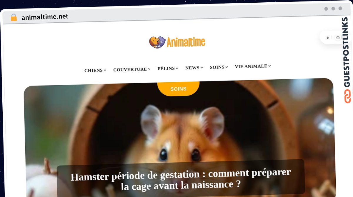 Publish Guest Post on animaltime.net
