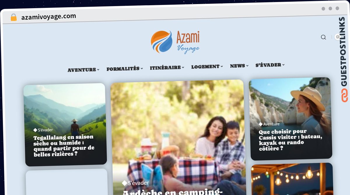 Publish Guest Post on azamivoyage.com