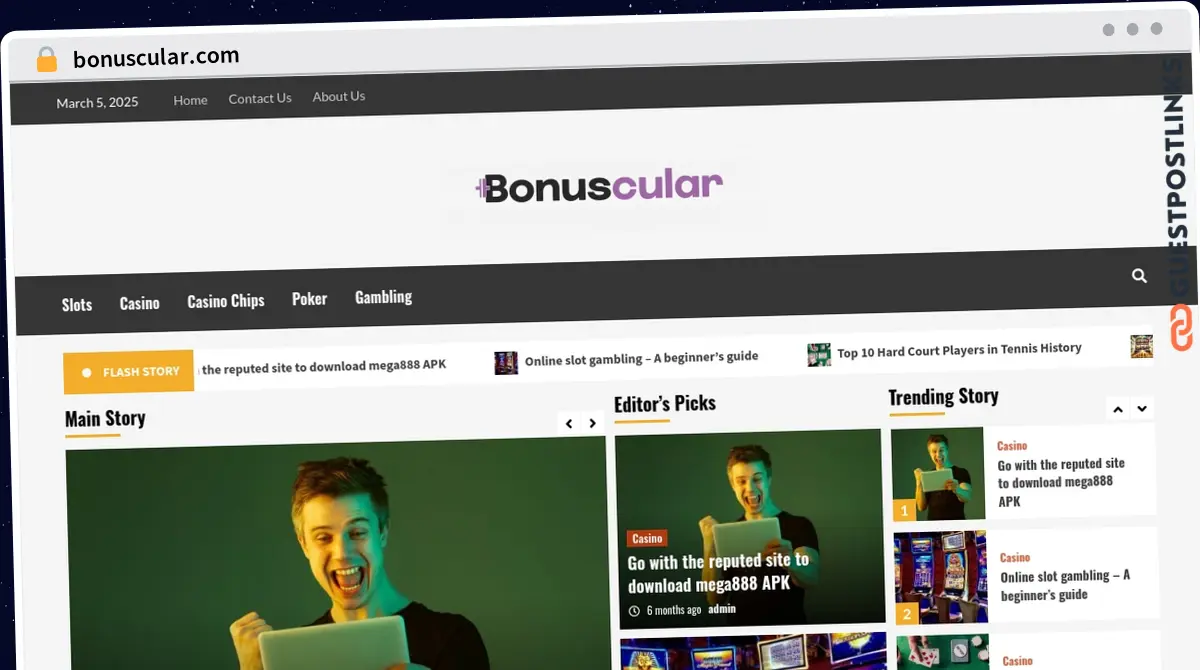 Publish Guest Post on bonuscular.com