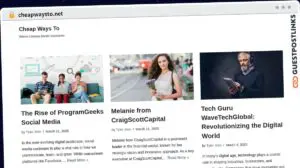 Publish Guest Post on cheapwaysto.net
