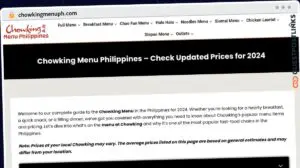 Publish Guest Post on chowkingmenuph.com
