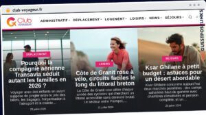 Publish Guest Post on club-voyageur.fr