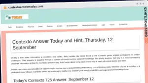 Publish Guest Post on contextoanswertoday.com