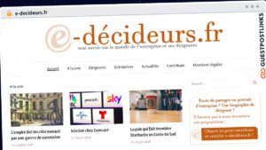 Publish Guest Post on e-decideurs.fr