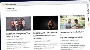 Publish Guest Post on fameluxe.org