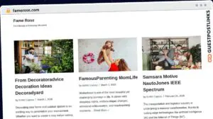 Publish Guest Post on famerose.com
