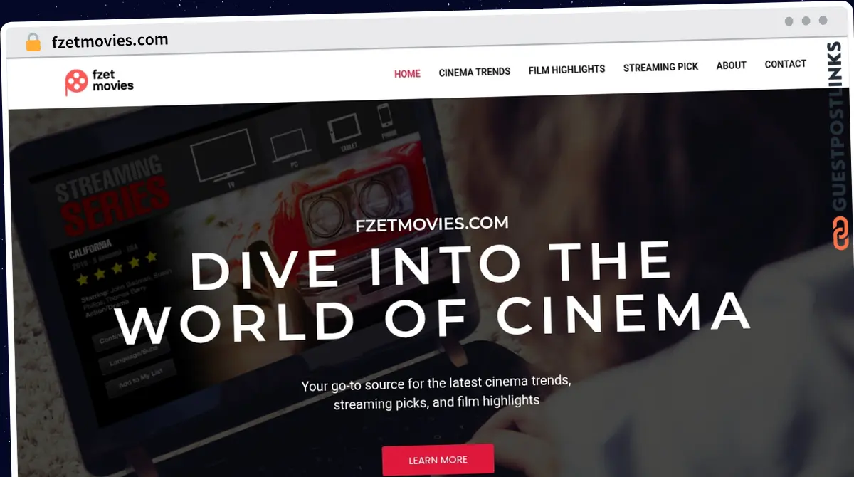 Publish Guest Post on fzetmovies.com
