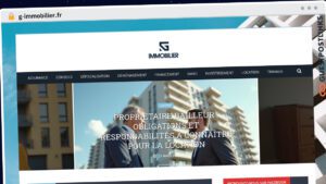 Publish Guest Post on g-immobilier.fr