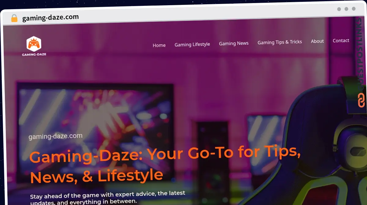 Publish Guest Post on gaming-daze.com