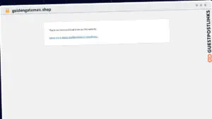 Publish Guest Post on goldengatemax.shop