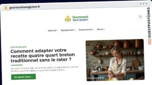Publish Guest Post on gourmandsansgluten.fr