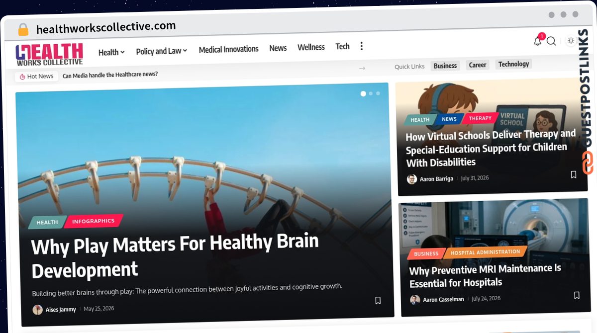 Publish Guest Post on healthworkscollective.com