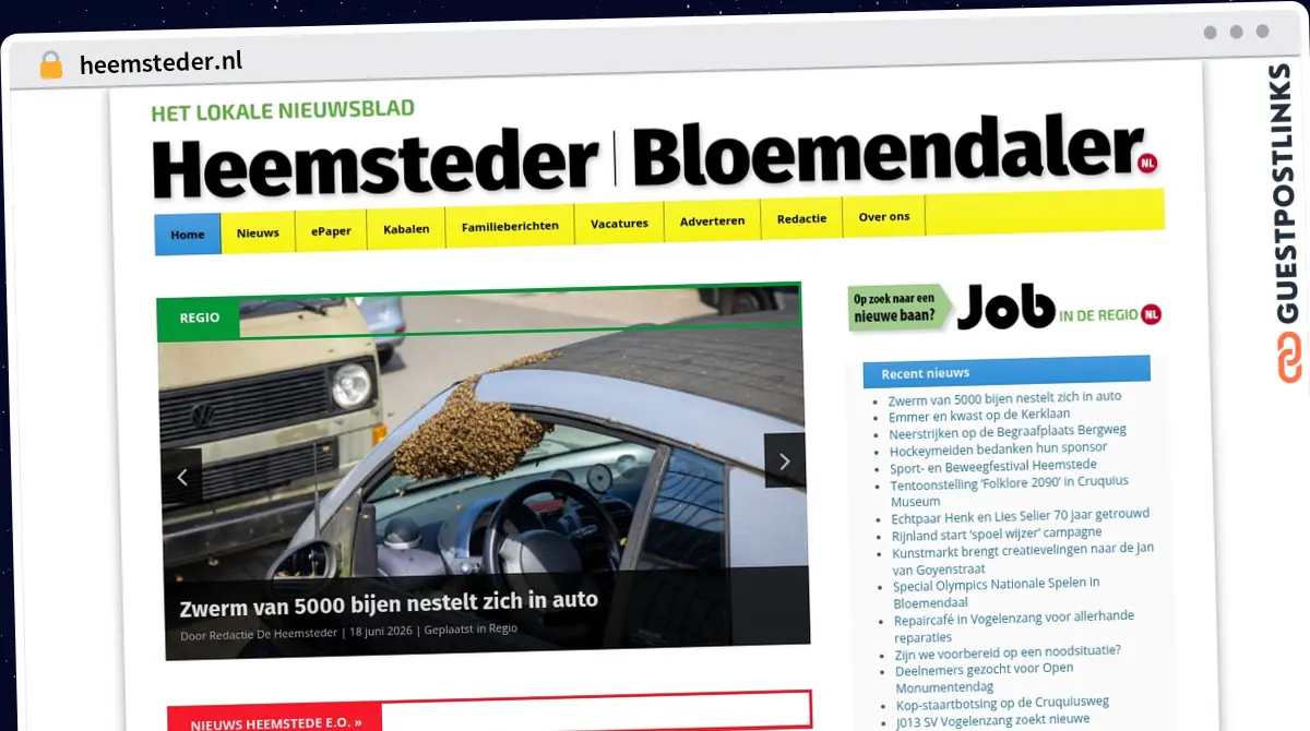 Publish Guest Post on heemsteder.nl