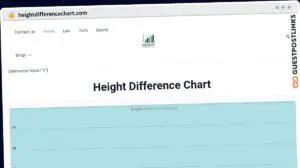 Publish Guest Post on heightdifferencechart.com