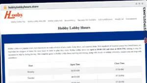Publish Guest Post on hobbylobbyhours.store