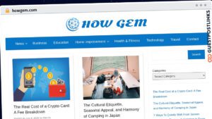 Publish Guest Post on howgem.com