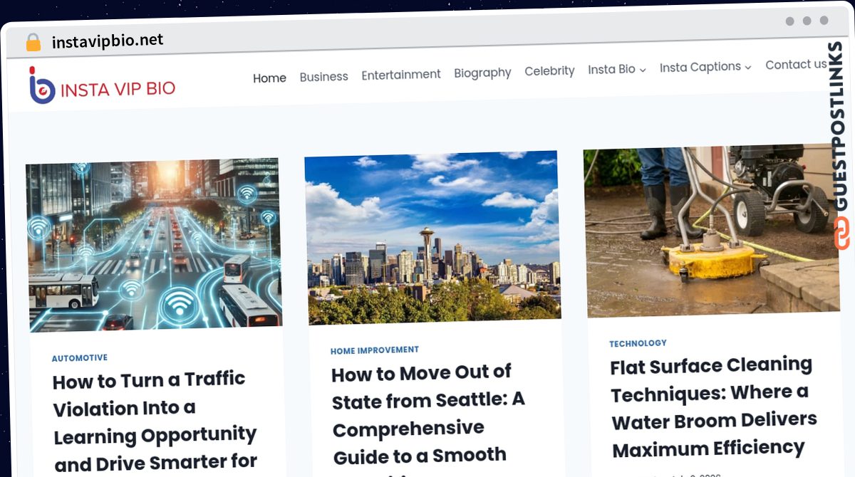 Publish Guest Post on instavipbio.net
