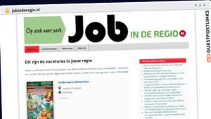 Publish Guest Post on jobinderegio.nl