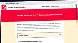 Publish Guest Post on jollibeemenuph.com
