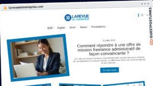 Publish Guest Post on larevuedelentreprise.com