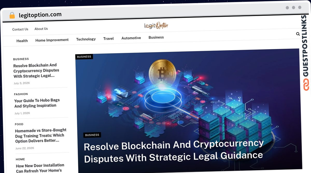 Publish Guest Post on legitoption.com