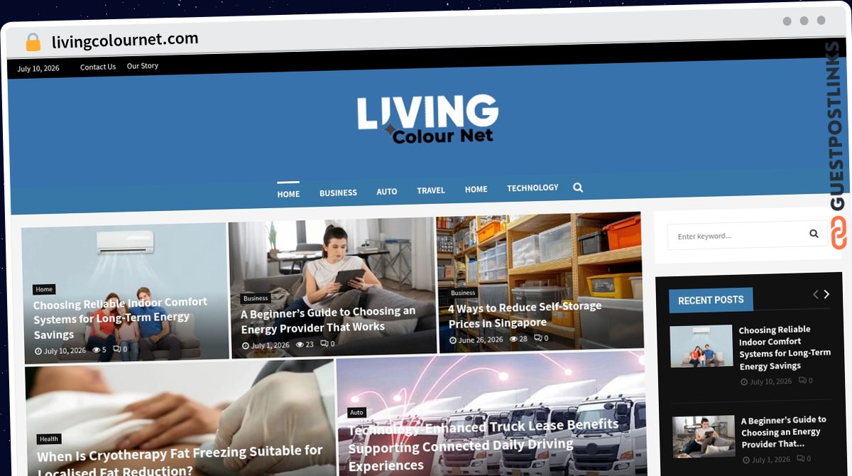 Publish Guest Post on livingcolournet.com