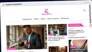 Publish Guest Post on madame-dentelle.fr