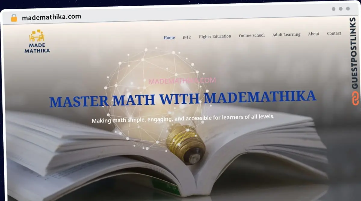 Publish Guest Post on mademathika.com