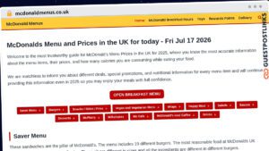 Publish Guest Post on mcdonaldmenus.co.uk