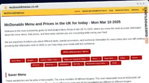 Publish Guest Post on mcdonaldmenus.co.uk