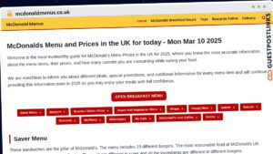 Publish Guest Post on mcdonaldmenus.co.uk