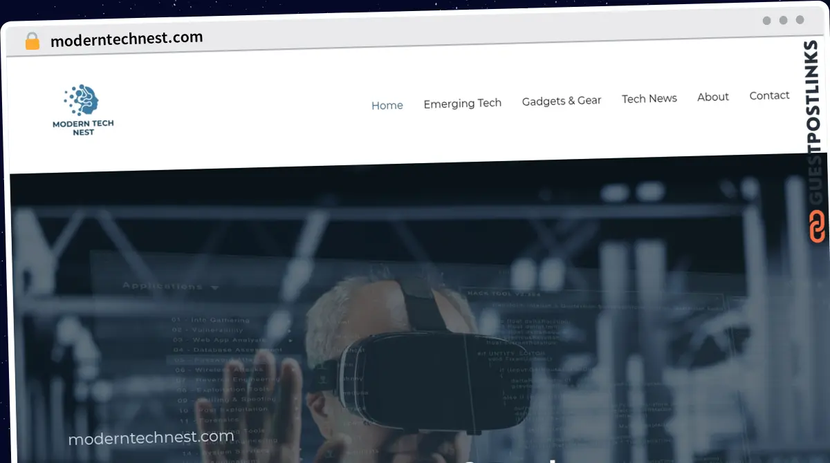 Publish Guest Post on moderntechnest.com