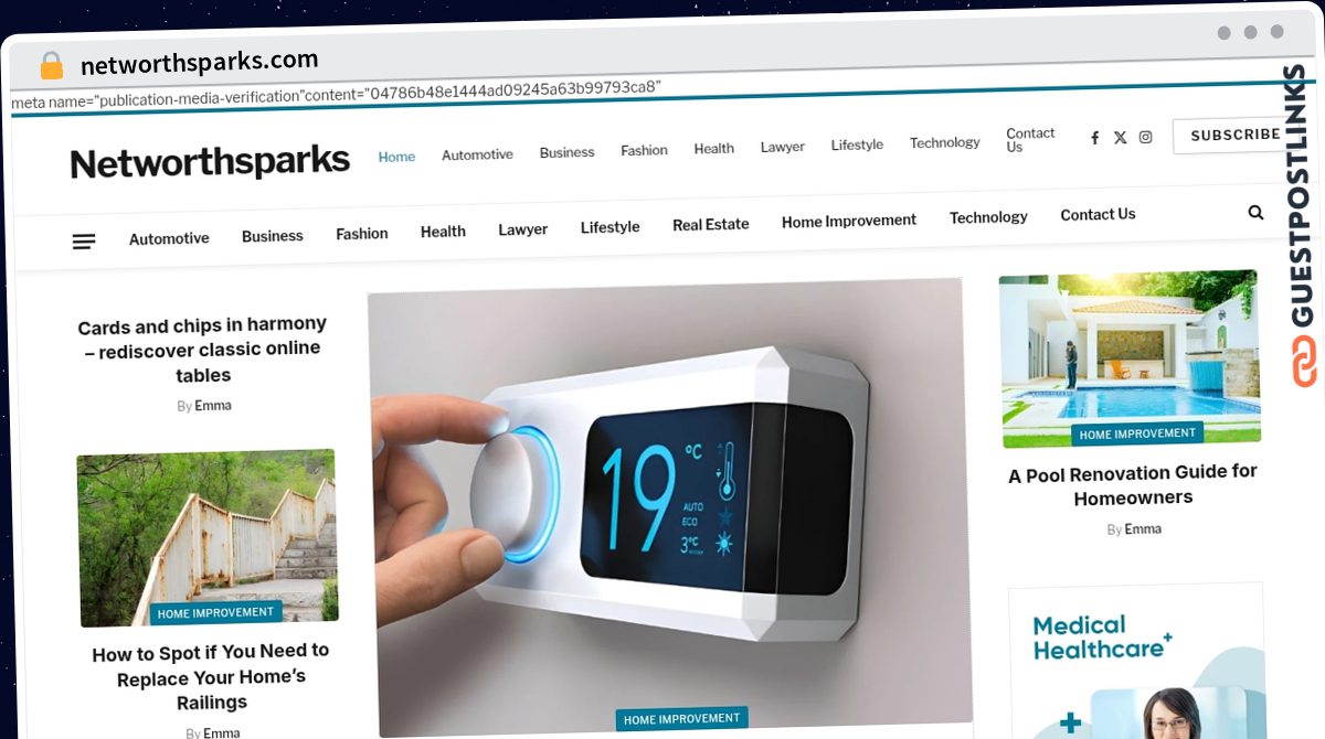 Publish Guest Post on networthsparks.com