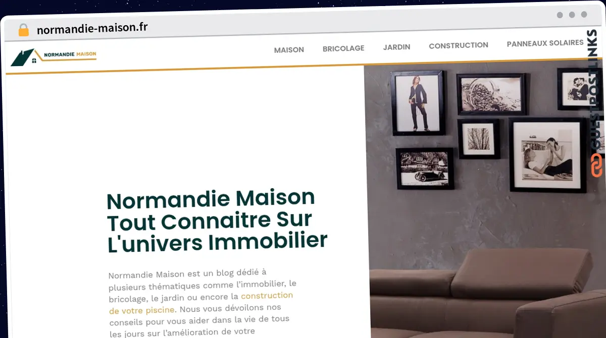 Publish Guest Post on normandie-maison.fr