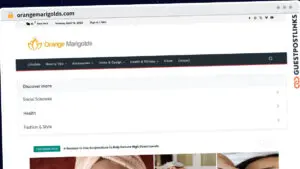 Publish Guest Post on orangemarigolds.com