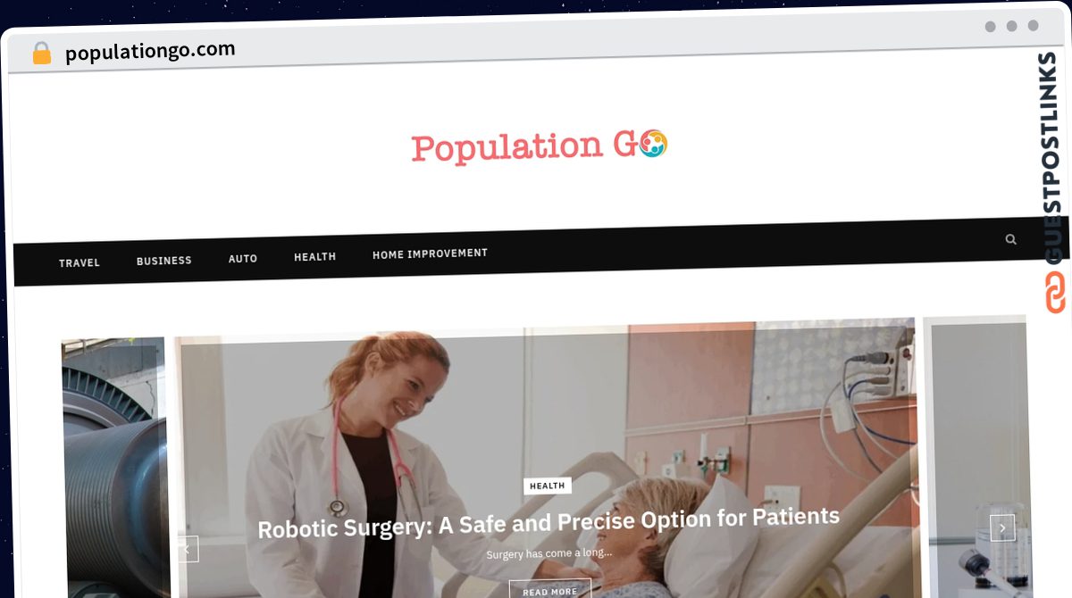 Publish Guest Post on populationgo.com