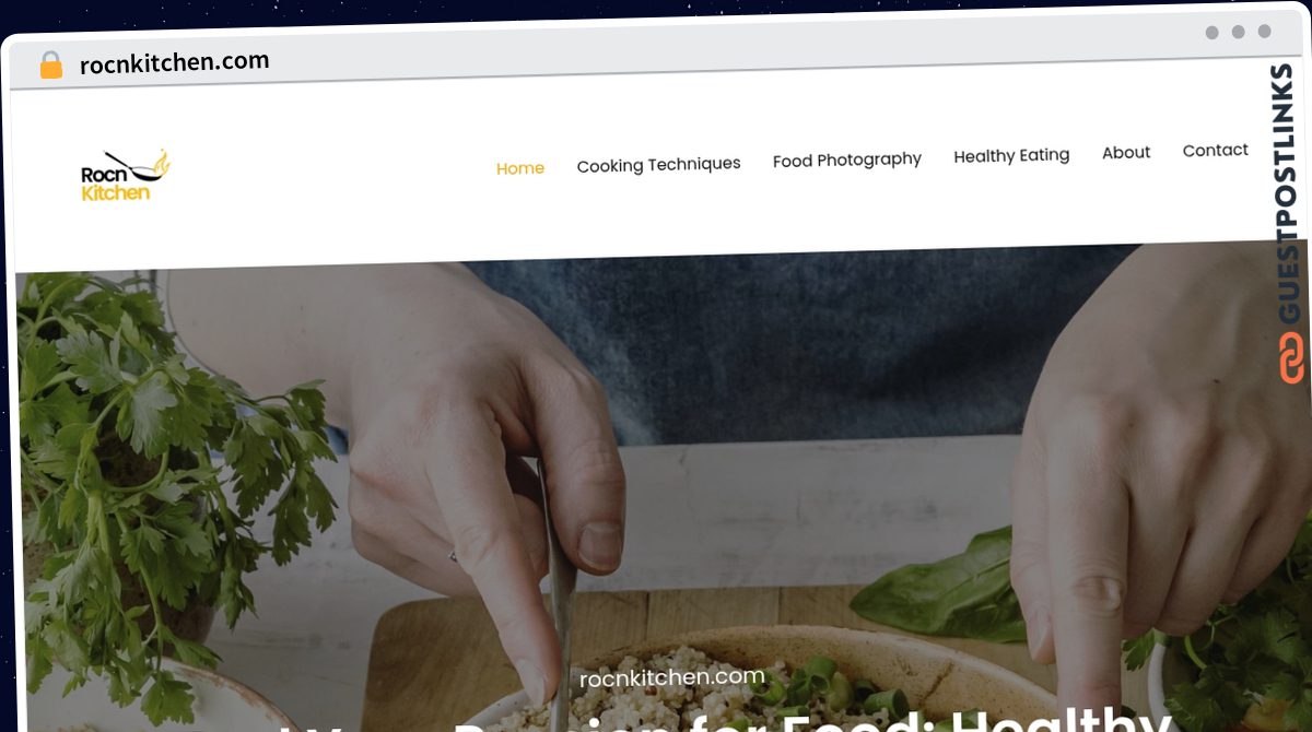 Publish Guest Post on rocnkitchen.com