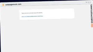 Publish Guest Post on sampagemusic.com