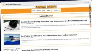 Publish Guest Post on shayaridarbar.com