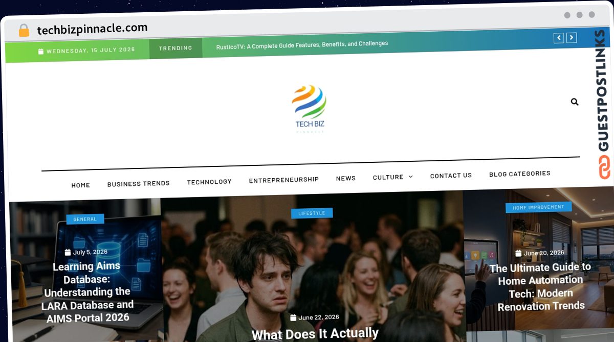 Publish Guest Post on techbizpinnacle.com