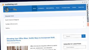 Publish Guest Post on textileblog.com