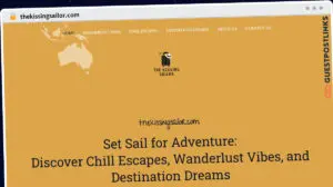 Publish Guest Post on thekissingsailor.com