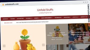 Publish Guest Post on unfoldstuffs.com