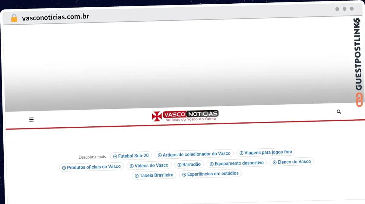 Publish Guest Post on vasconoticias.com.br